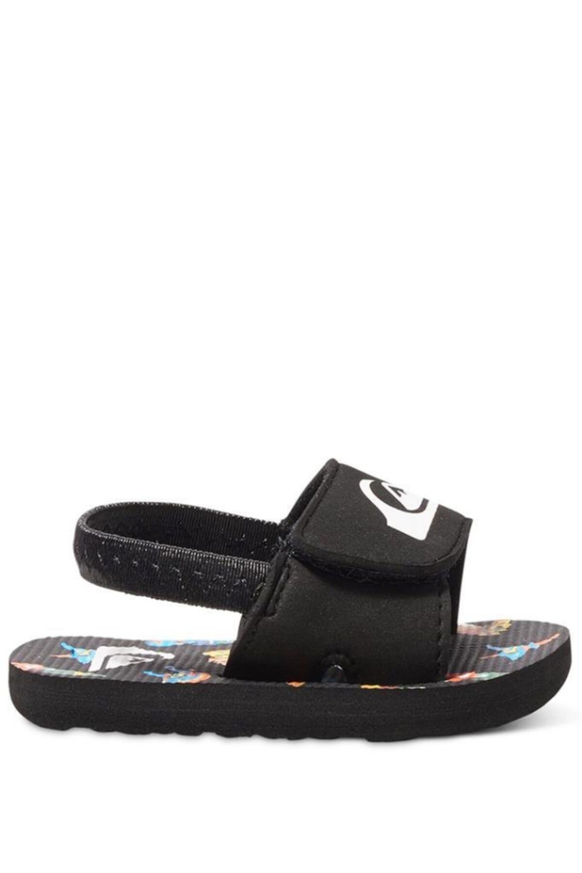 Quiksilver Terlik AQIL100003 Black/Whıte/Red