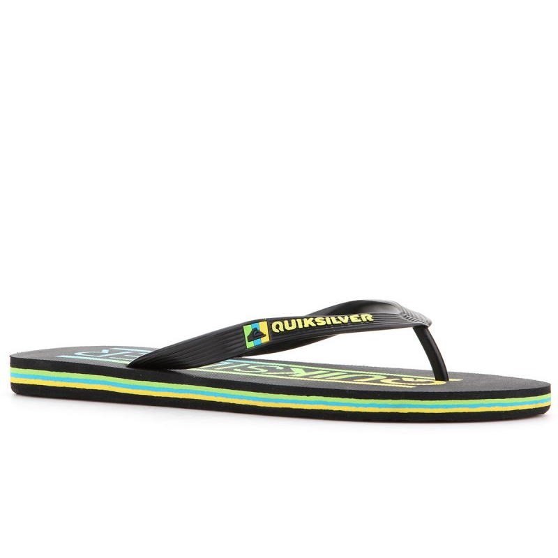 Quiksilver Erkek Terlik AQYL100232 Black/Black/Yellow