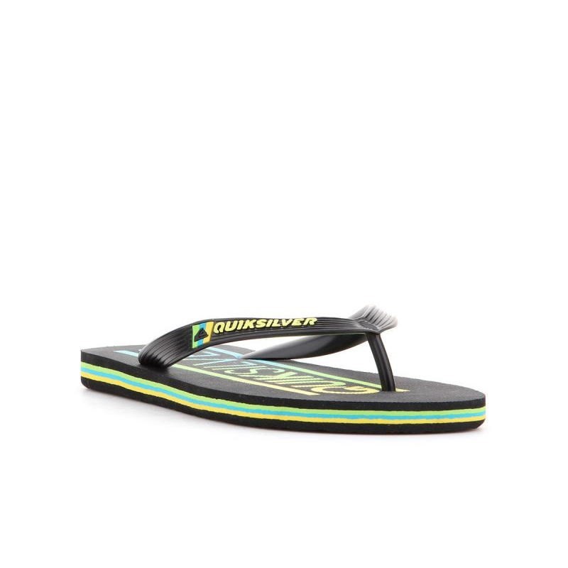 Quiksilver Erkek Terlik AQYL100232 Black/Black/Yellow