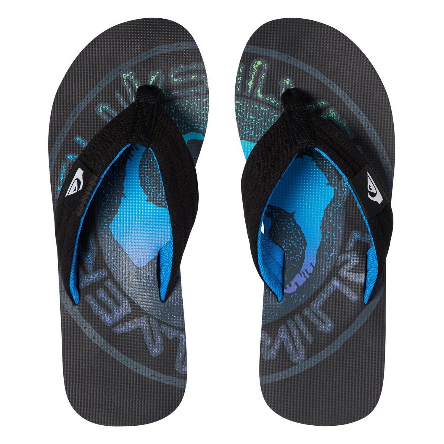 Quiksilver Erkek Terlik AQYL100560 Black/Grey/Black