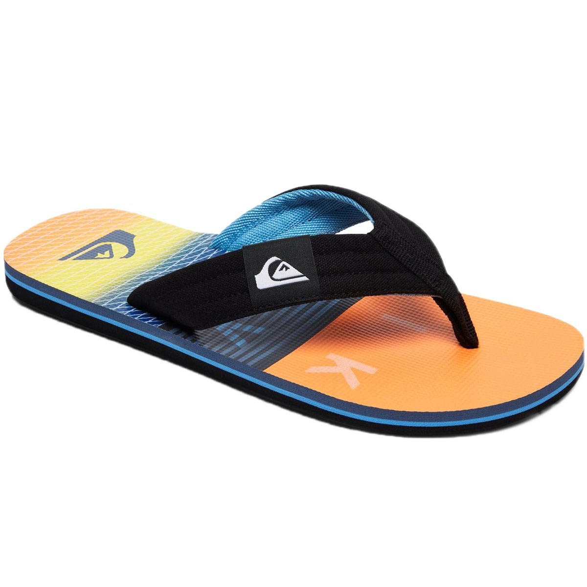 Quiksilver Erkek Terlik AQYL100560 Black/Orange/Blue