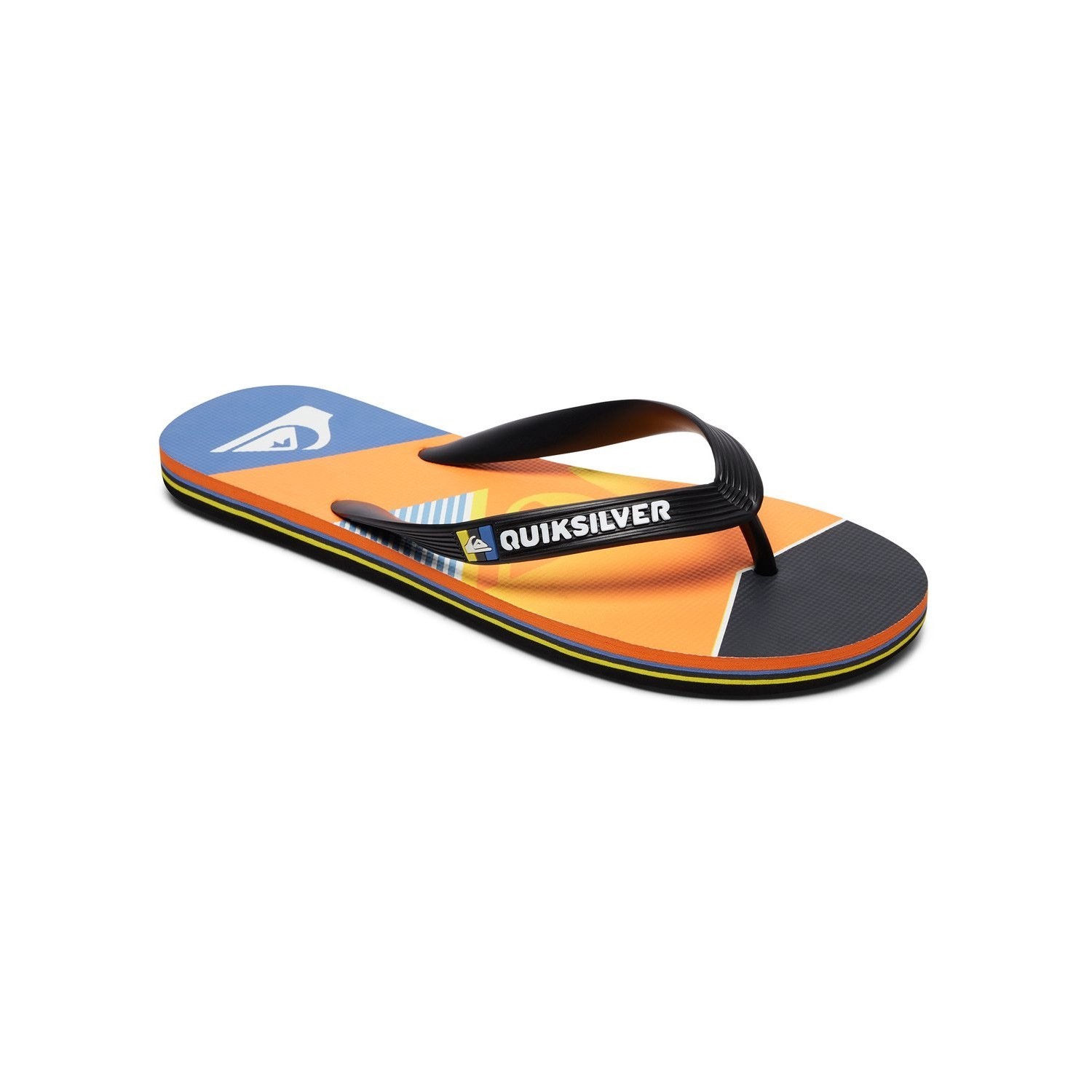 Quiksilver Erkek Terlik AQYL100564 Black/Orange/Grey