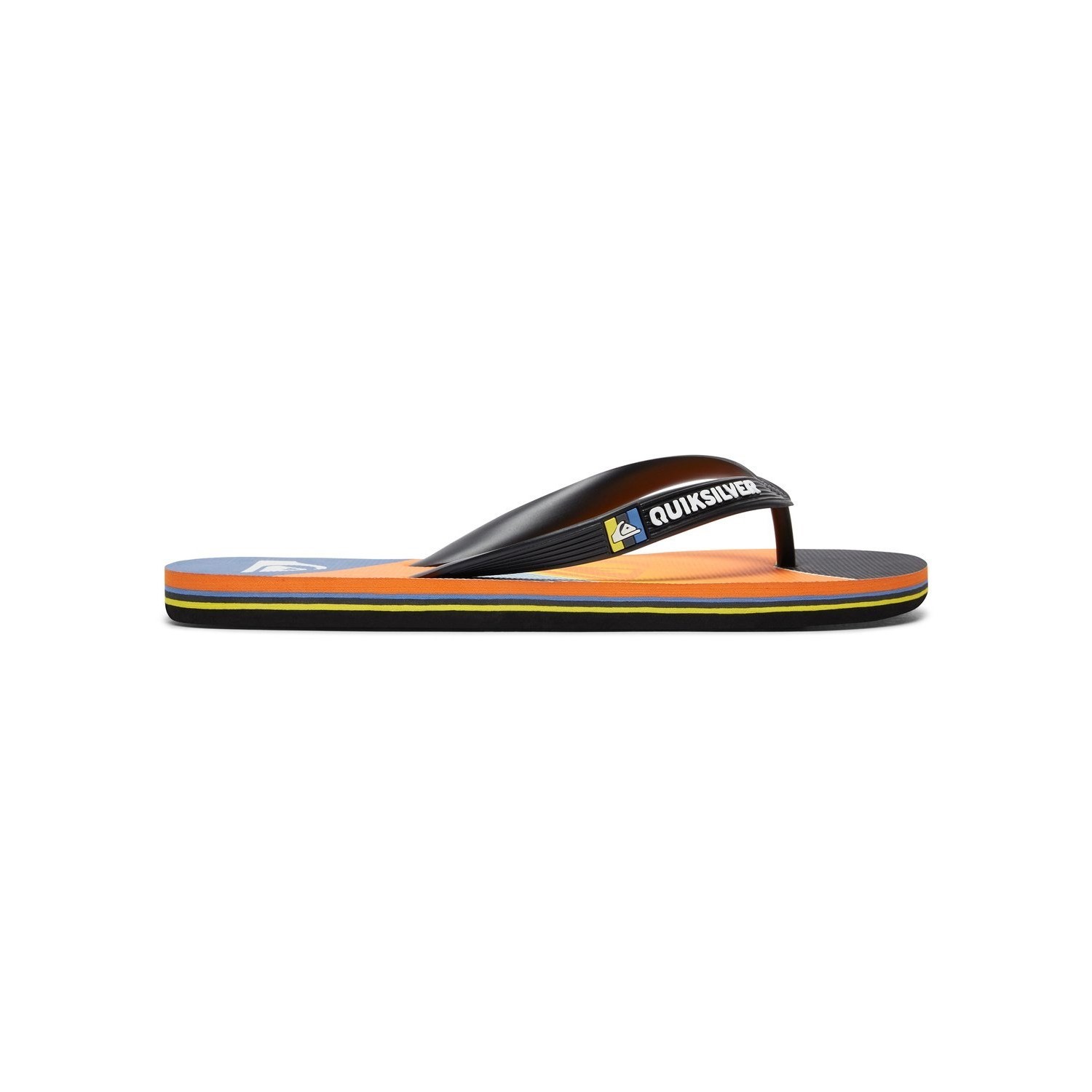 Quiksilver Erkek Terlik AQYL100564 Black/Orange/Grey