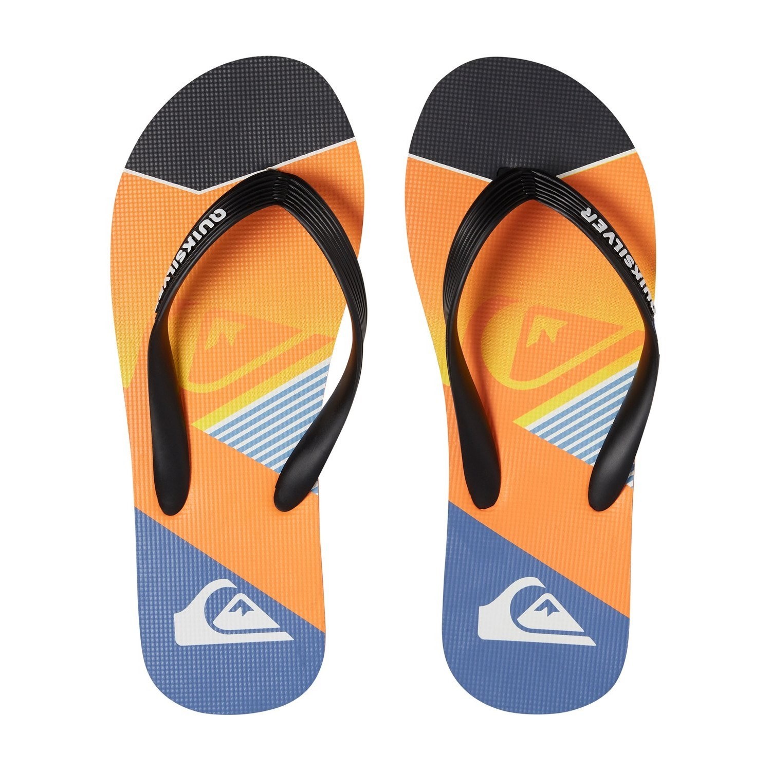 Quiksilver Erkek Terlik AQYL100564 Black/Orange/Grey