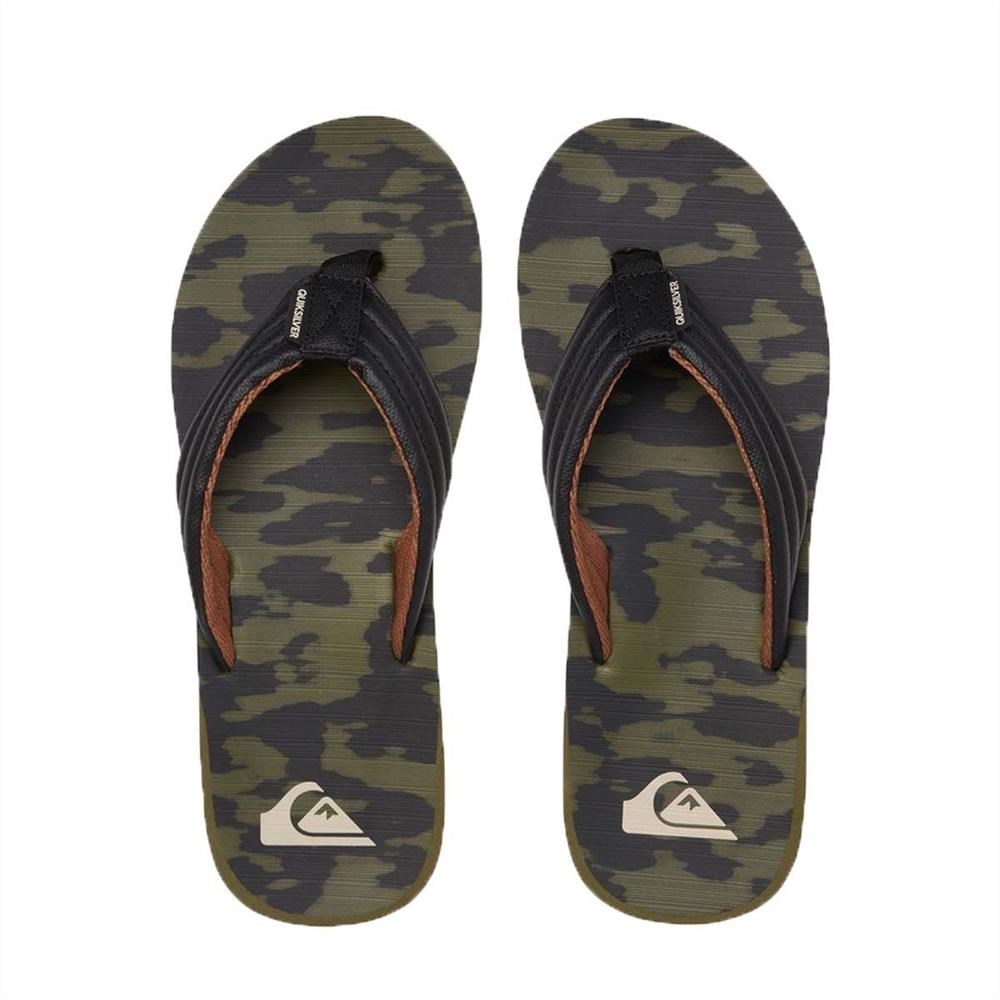 Quiksilver Erkek Terlik AQYL100952 Black/Grey/Black