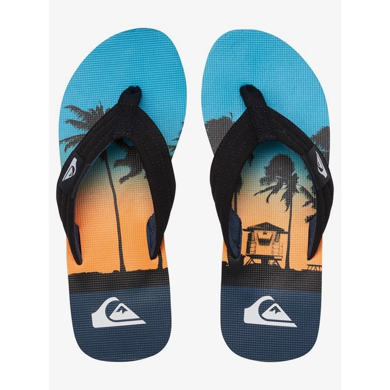 Quiksilver Erkek Terlik AQYL100955 Black/Blue/Blue