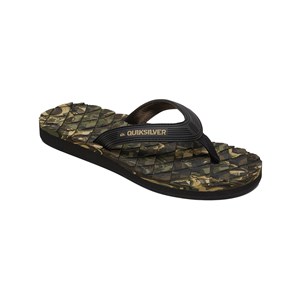 Quiksilver Erkek Terlik AQYL100961 Black/Green/Black