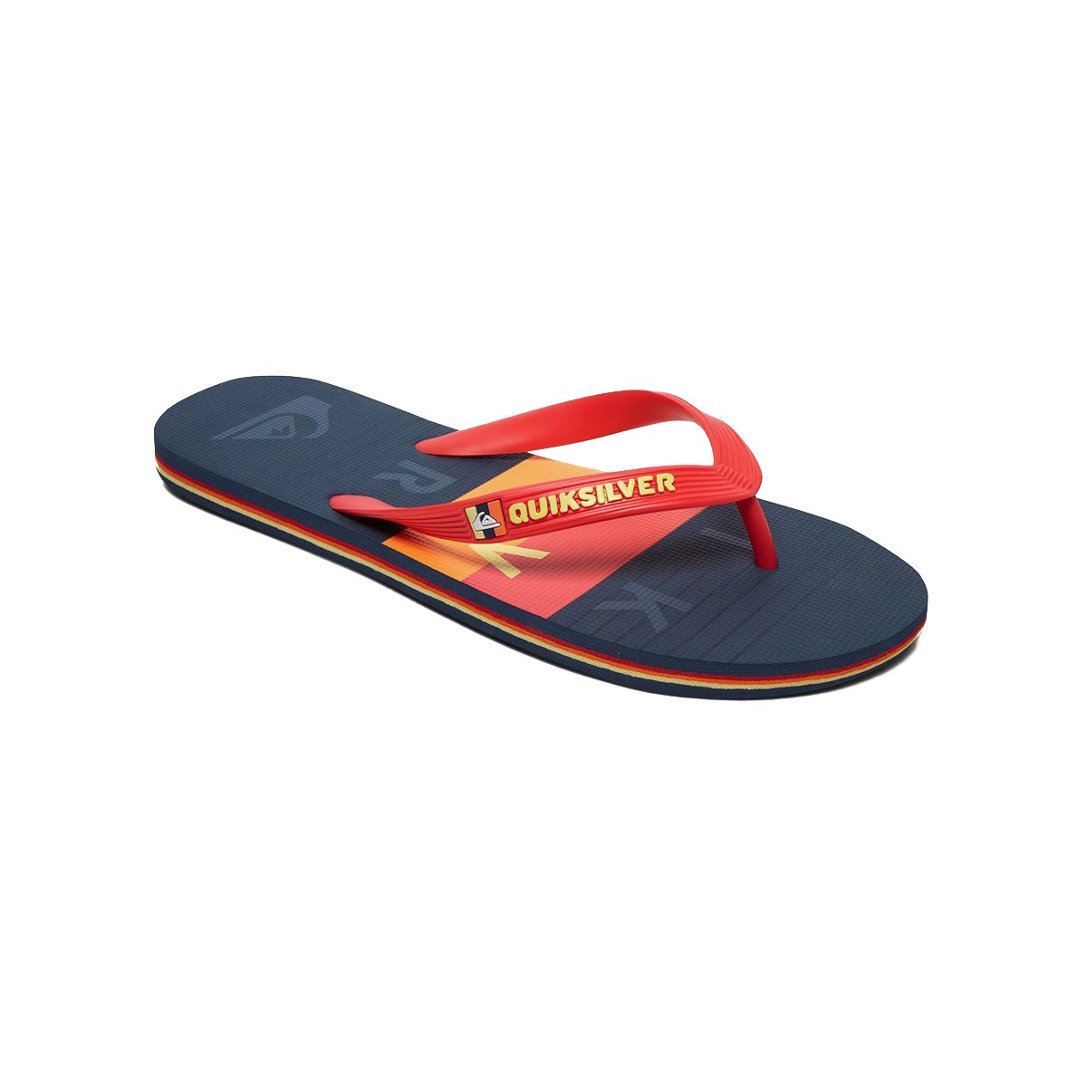 Quiksilver Erkek Terlik AQYL100986 Red/Blue/Red