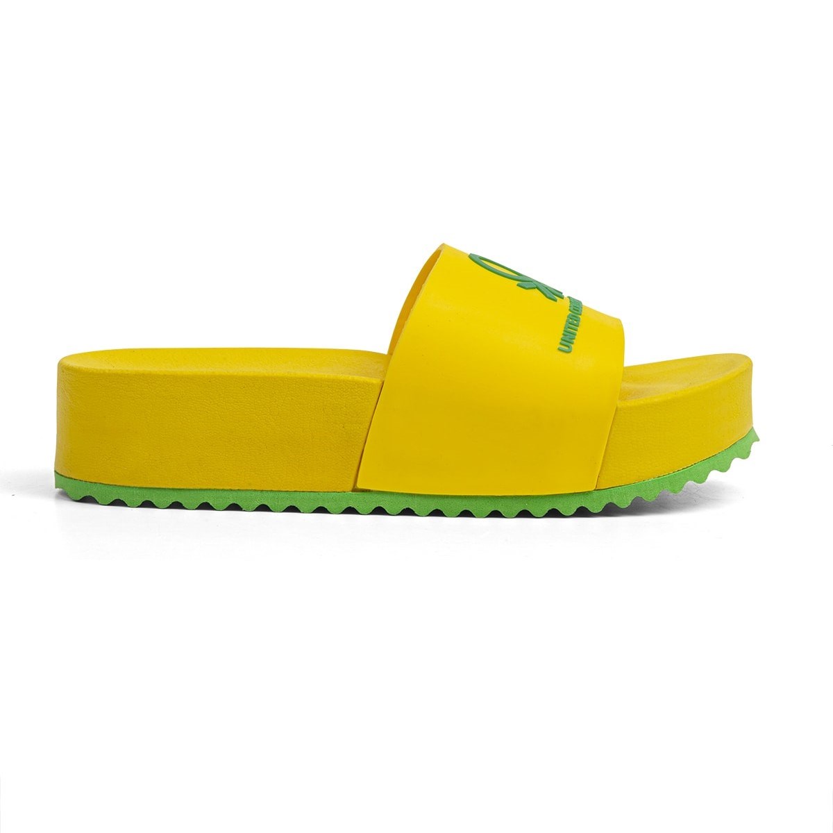 Benetton Kadın Terlik BN-1126 33-Sari