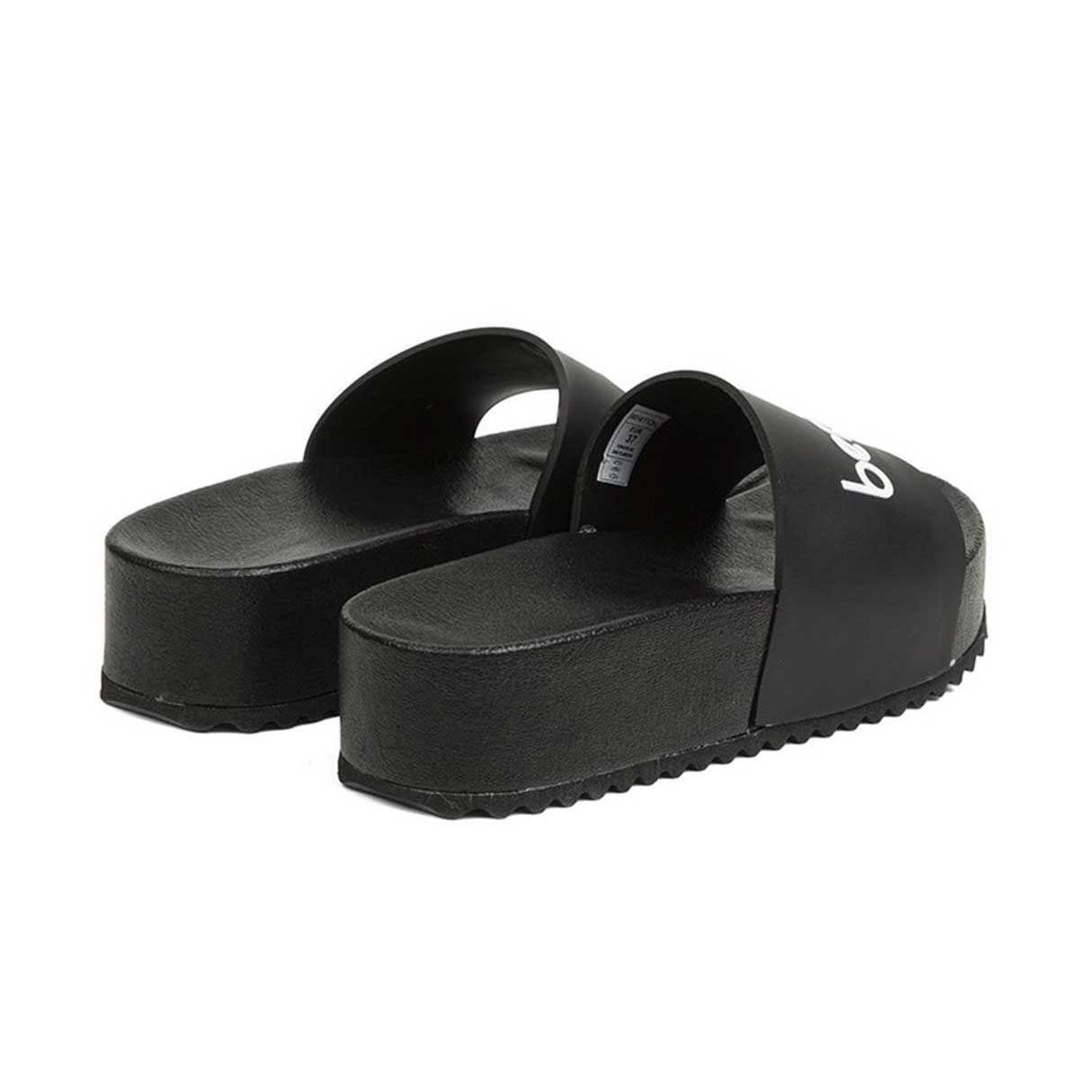 Benetton Kadın Sandalet BN-1212 01-Siyah