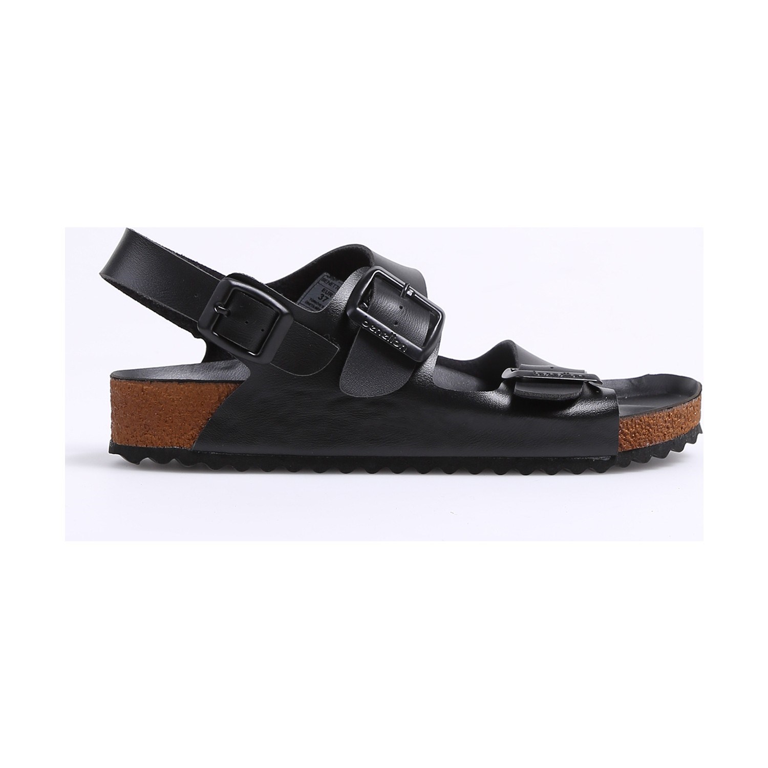 Benetton Kadın Sandalet BN-1222 01-Siyah