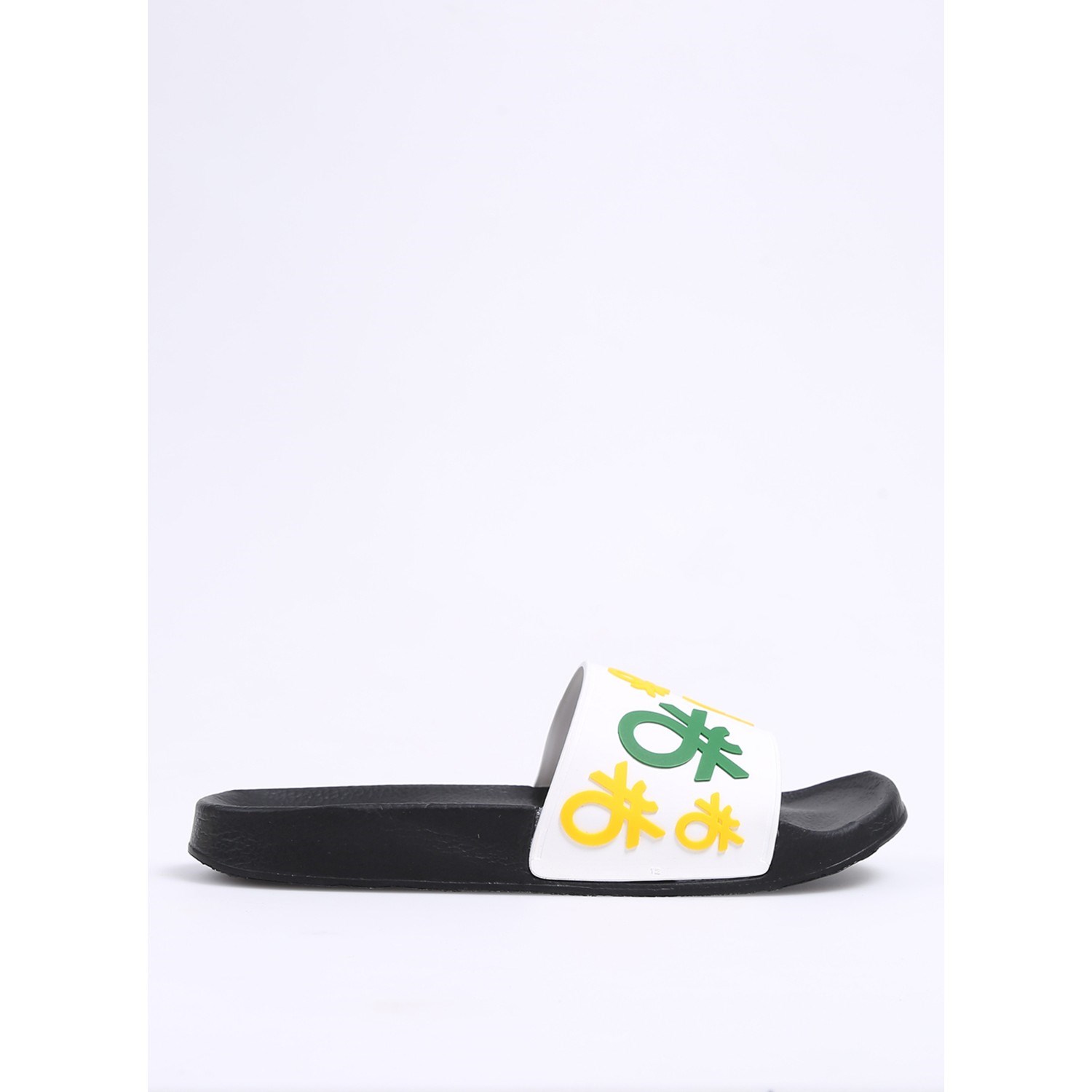 Benetton Erkek Terlik BN-1260 228-Siyah-Beyaz