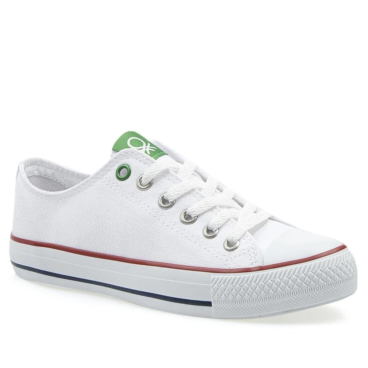 Benetton Erkek Ayakkabı BN-30177 19-Beyaz