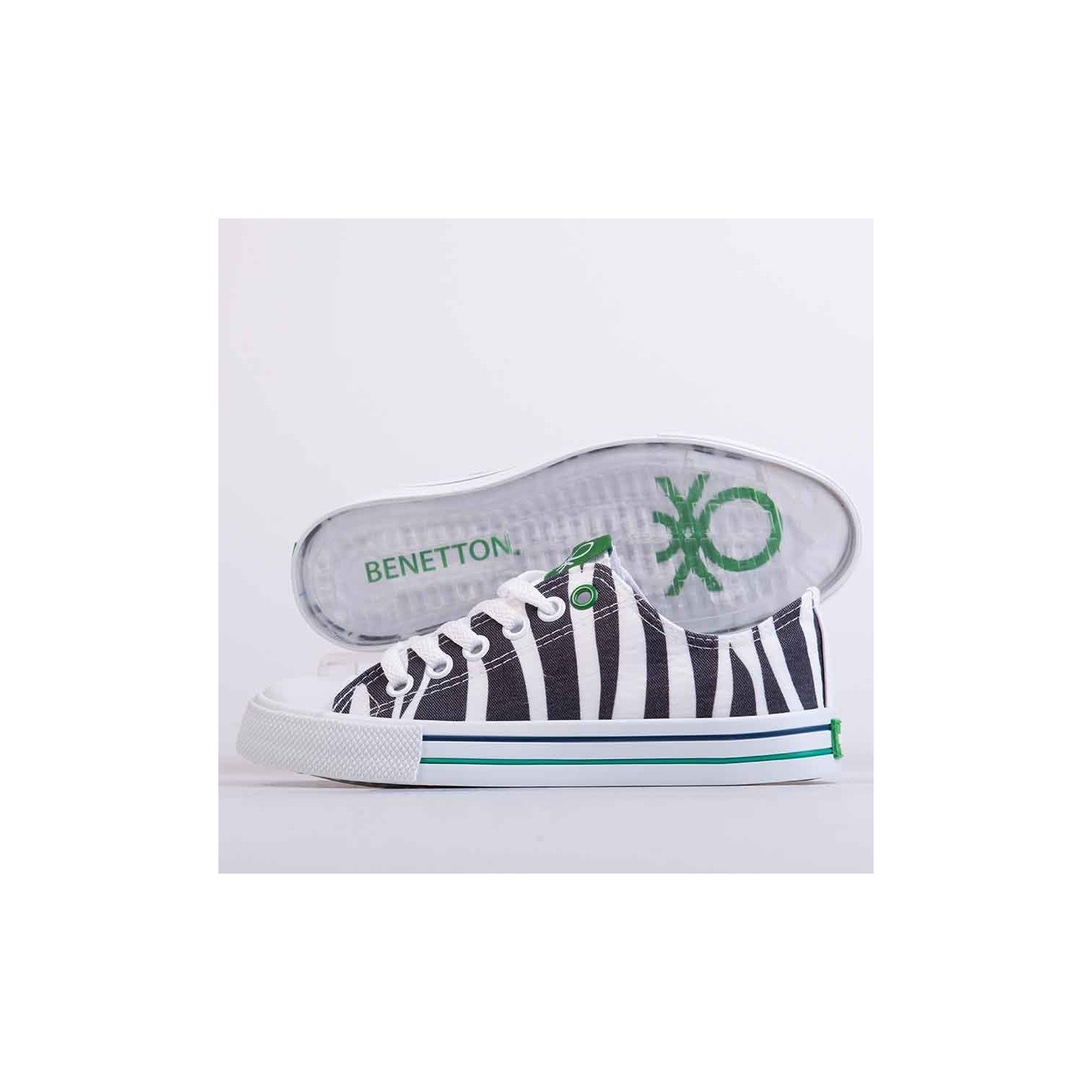 Benetton Kadın Ayakkabı BN-30179 745-Beyaz Leopar