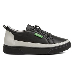Benetton Kadın Ayakkabı BN-30366 Siyah Füme