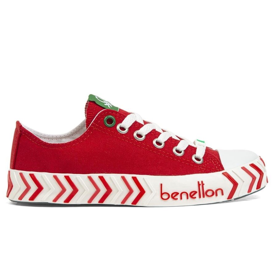 Benetton Kadın Ayakkabı BN-30624 05-Kirmizi