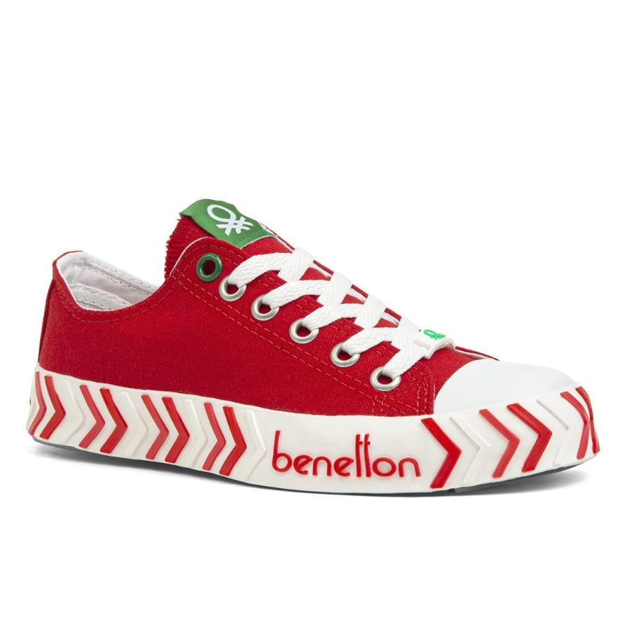 Benetton Kadın Ayakkabı BN-30624 05-Kirmizi