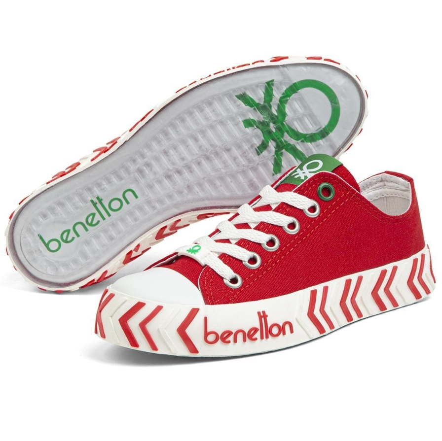Benetton Kadın Ayakkabı BN-30624 05-Kirmizi
