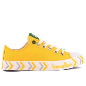 Benetton Kadın Ayakkabı BN-30624 33-Sari