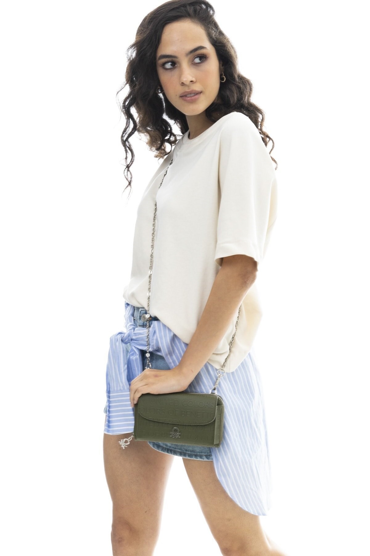 Benetton Unisex Çanta BNT-565 Haki