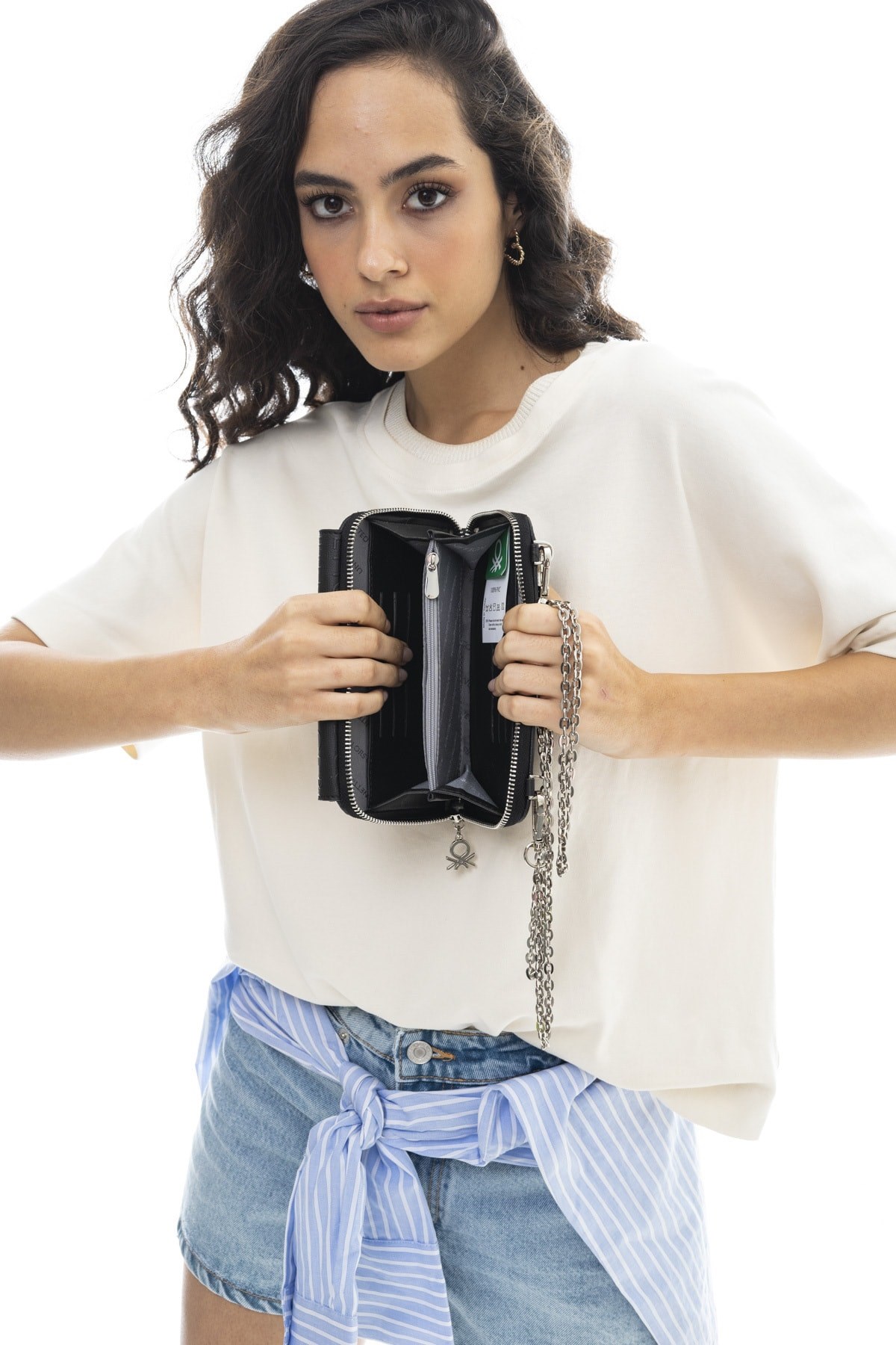 Benetton Unisex Çanta BNT-565 Siyah