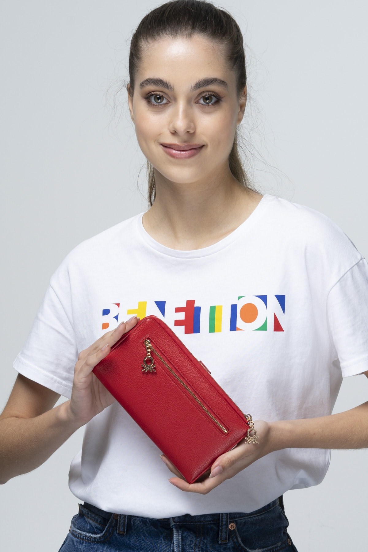 Benetton Unisex Cüzdan BNT-662 Kırmızı
