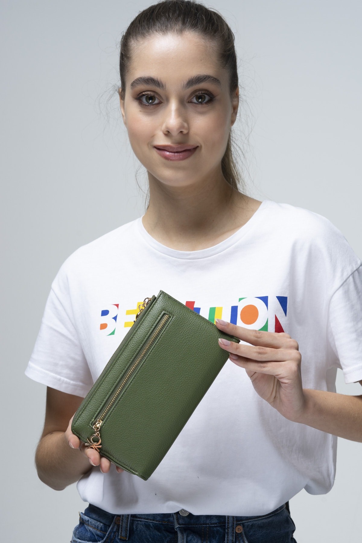 Benetton Unisex Cüzdan BNT-662 Yeşil
