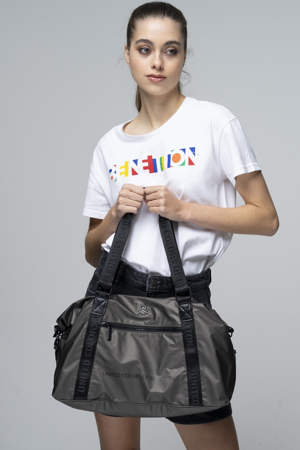 Benetton Unisex Çanta BNT-673 Bronz