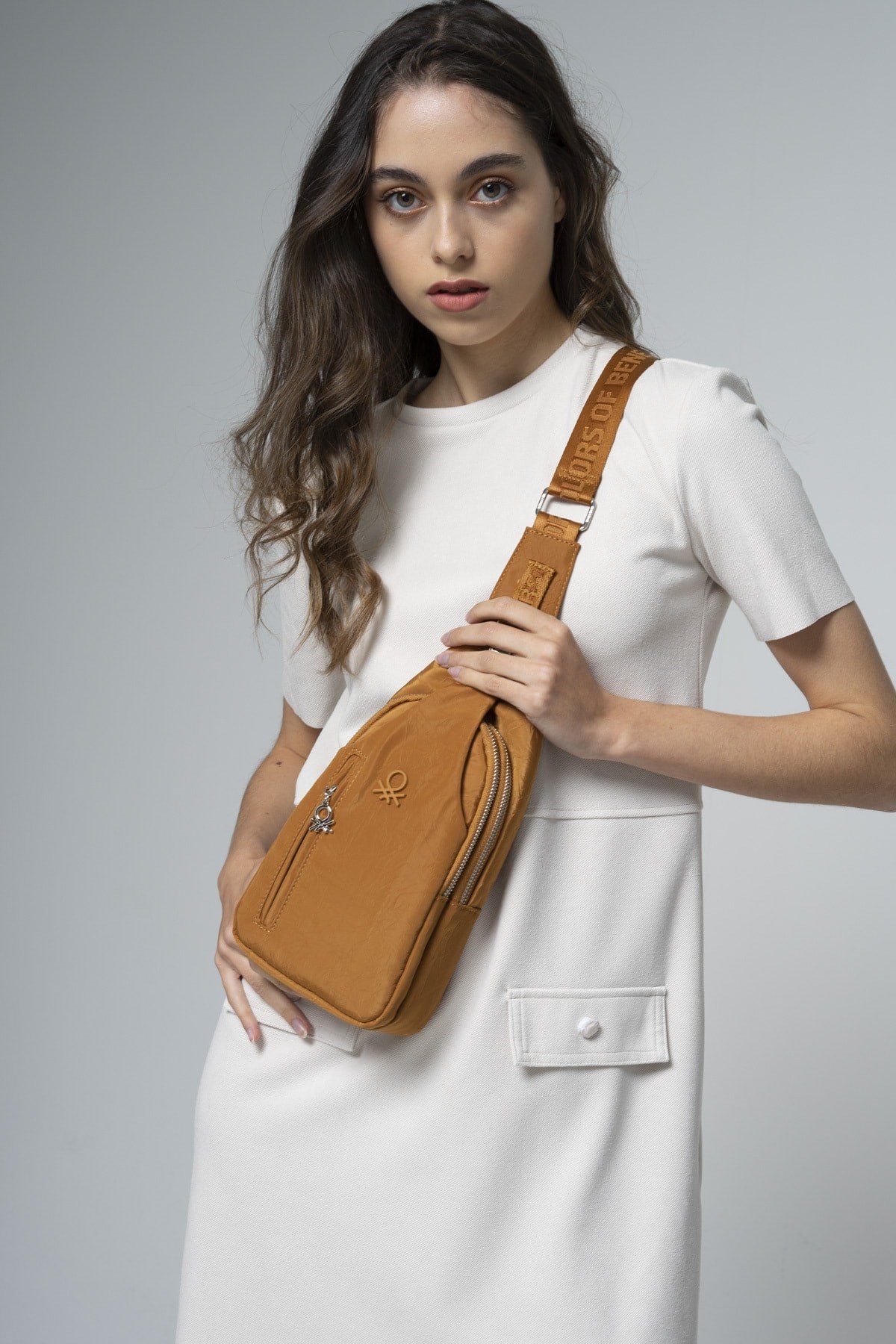Benetton Unisex Çanta BNT-693 Camel