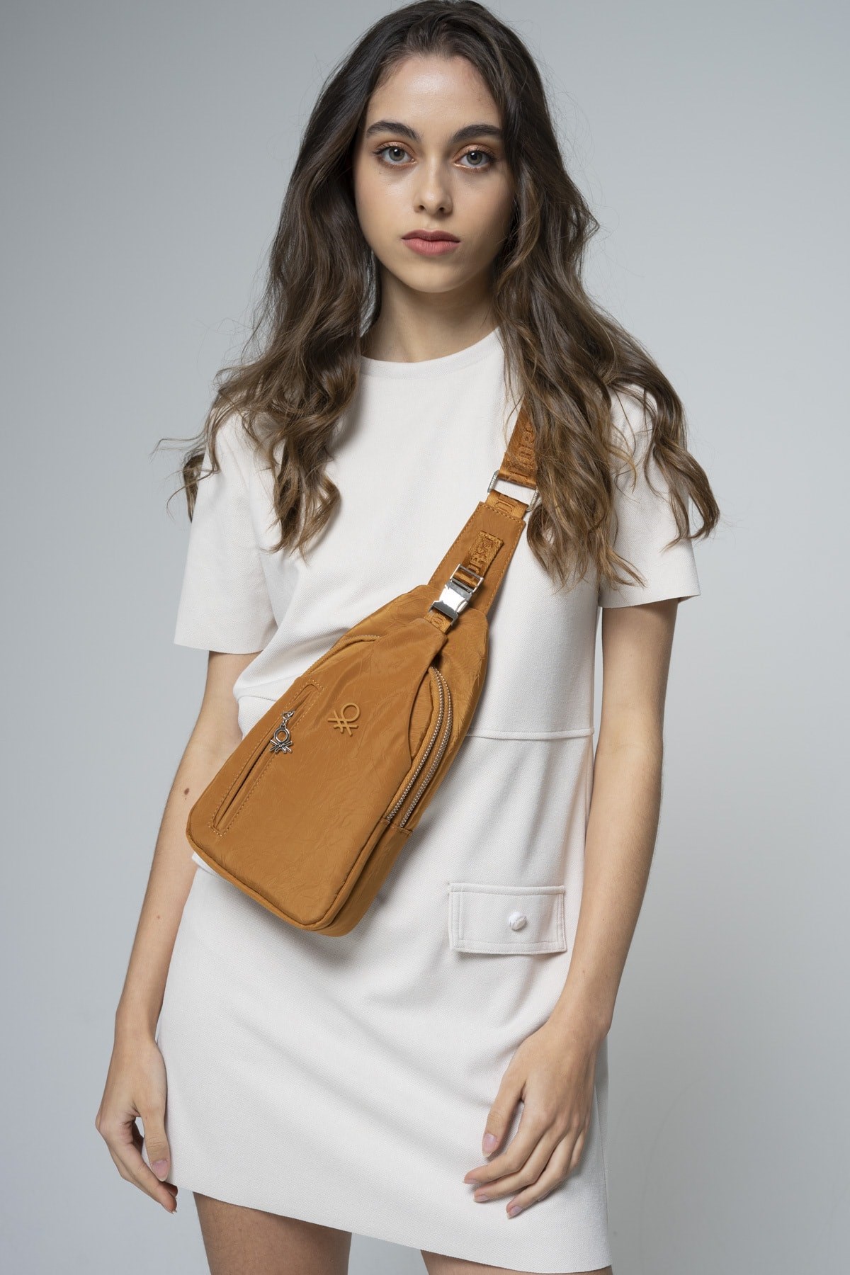 Benetton Unisex Çanta BNT-693 Camel