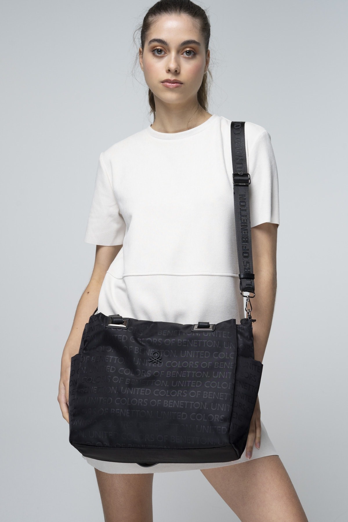 Benetton Unisex Çanta BNT-720 Siyah