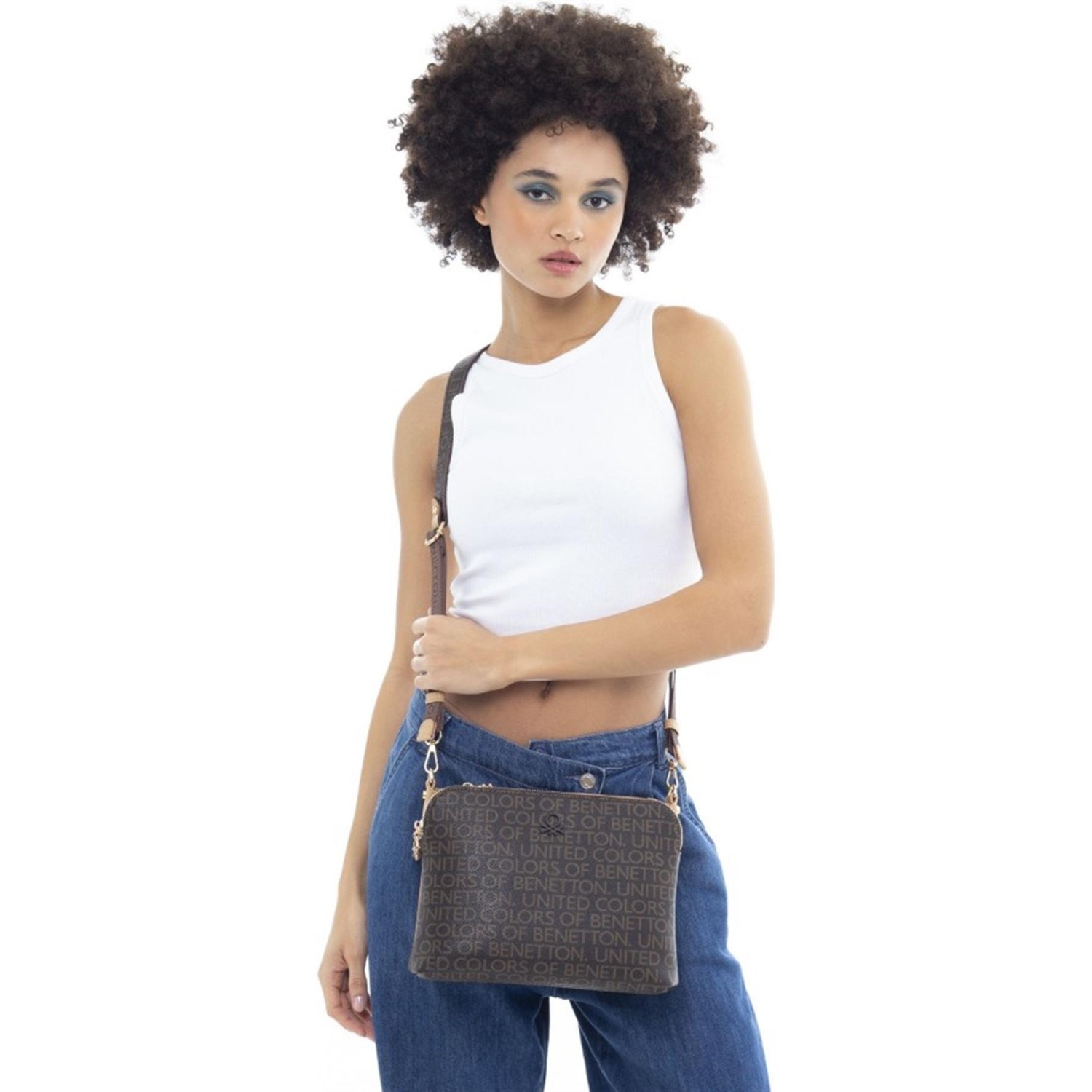 Benetton Unisex Çanta BNT-949 Kahve-A.Camel