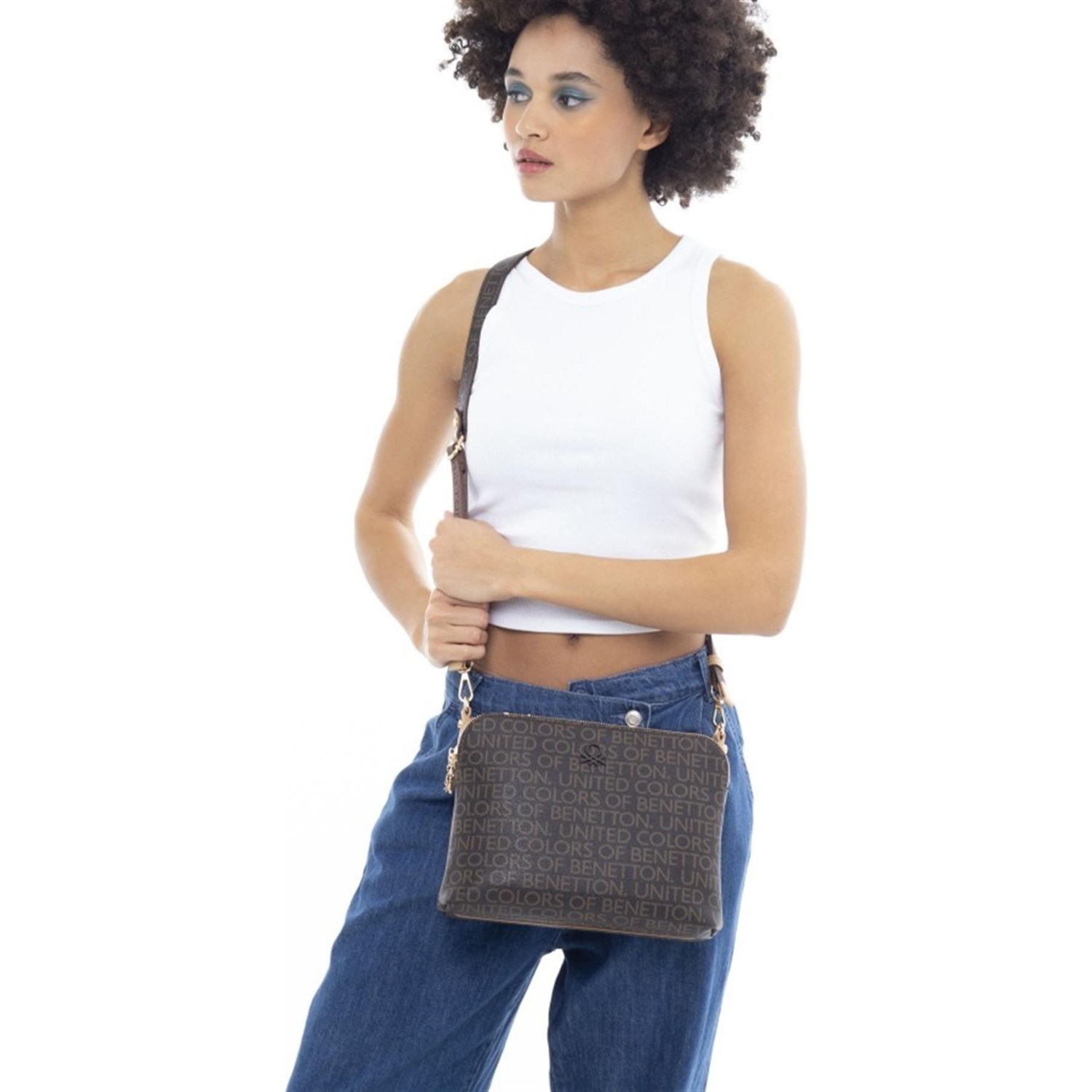 Benetton Unisex Çanta BNT-949 Kahve-A.Camel
