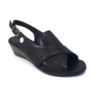 Mammamia Kadın Sandalet D21YS-1060 Çelik Simli Flotur