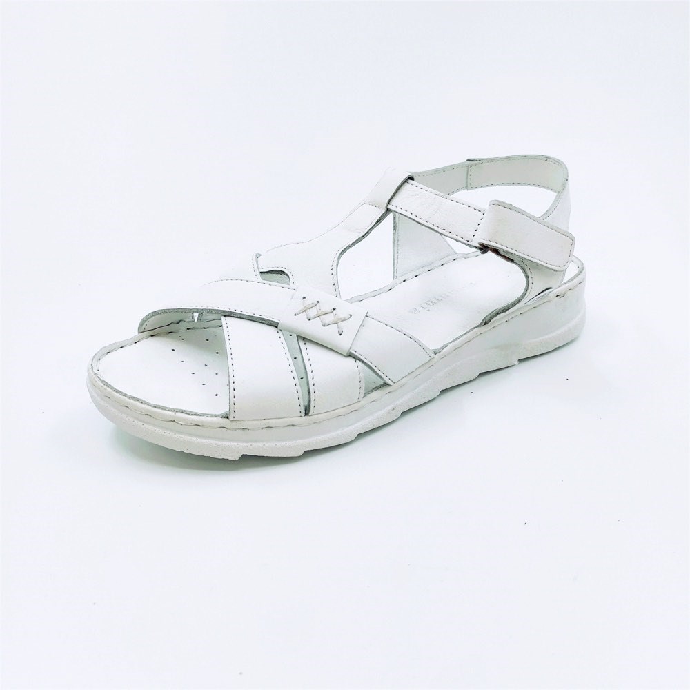 Mammamia Kadın Sandalet D21YS-1145 Beyaz Faber