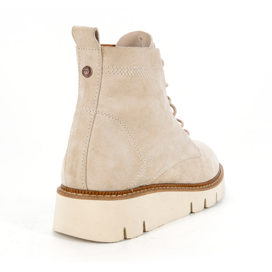 Mammamia Kadın Bot D25KB-4065 Bej Yarma Süet