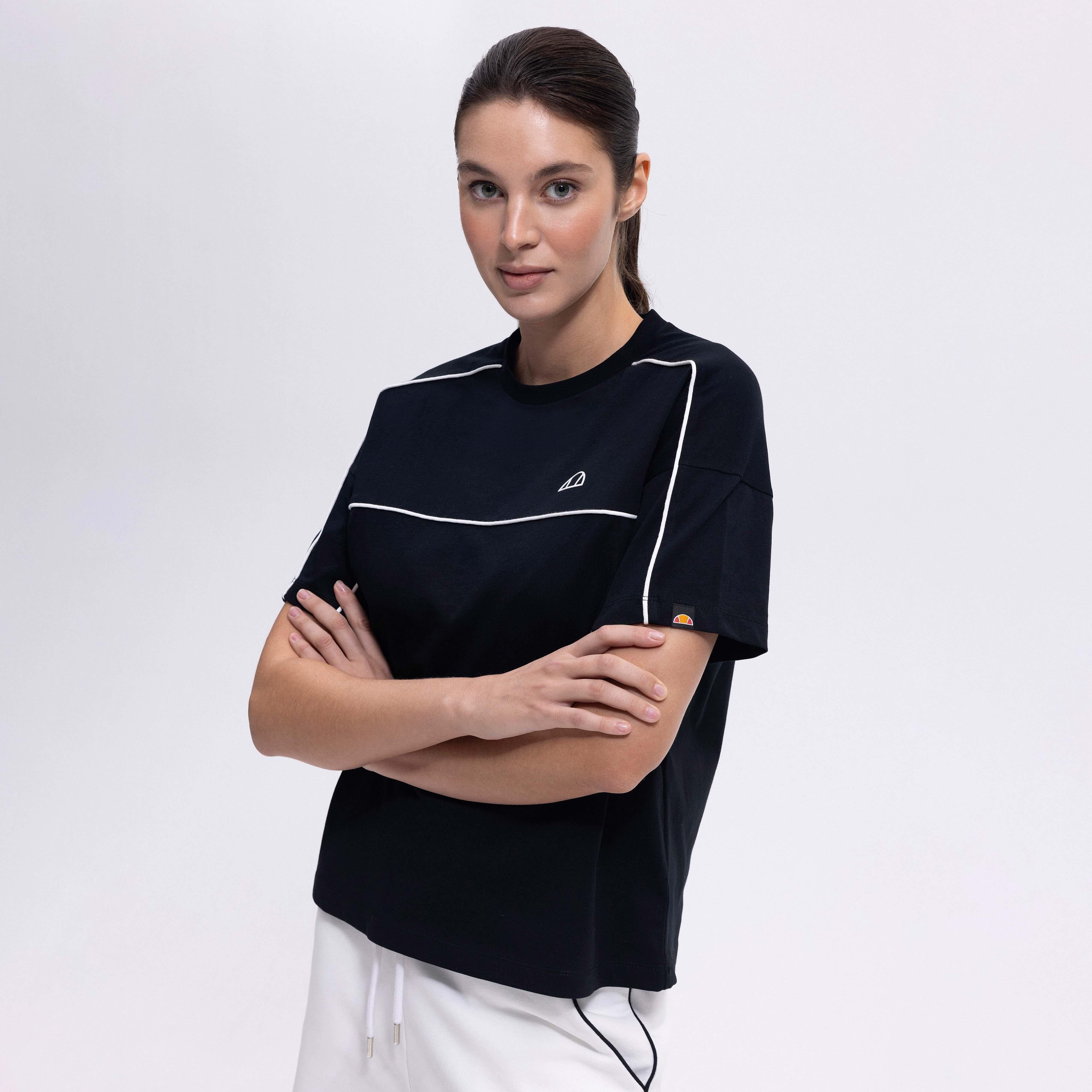 Ellesse Kadın T-Shirt EF389 Black