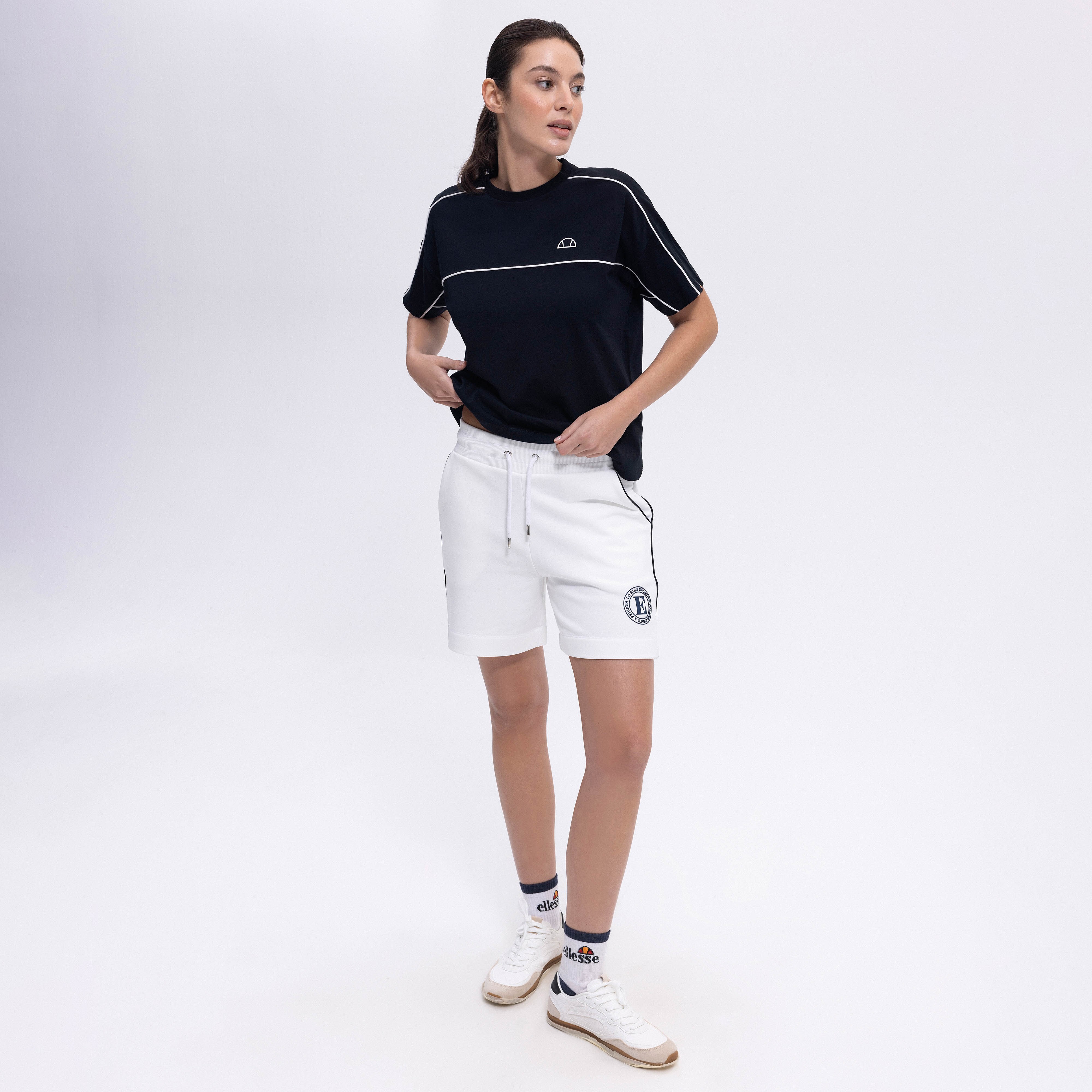 Ellesse Kadın Şort EF404 Off Whıte