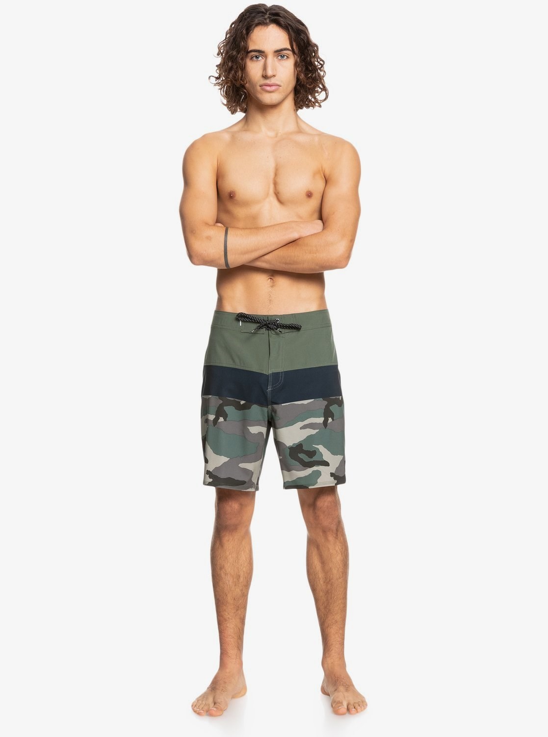Quiksilver Erkek Deniz Şortu EQYBS04584 Camo Thyme S121