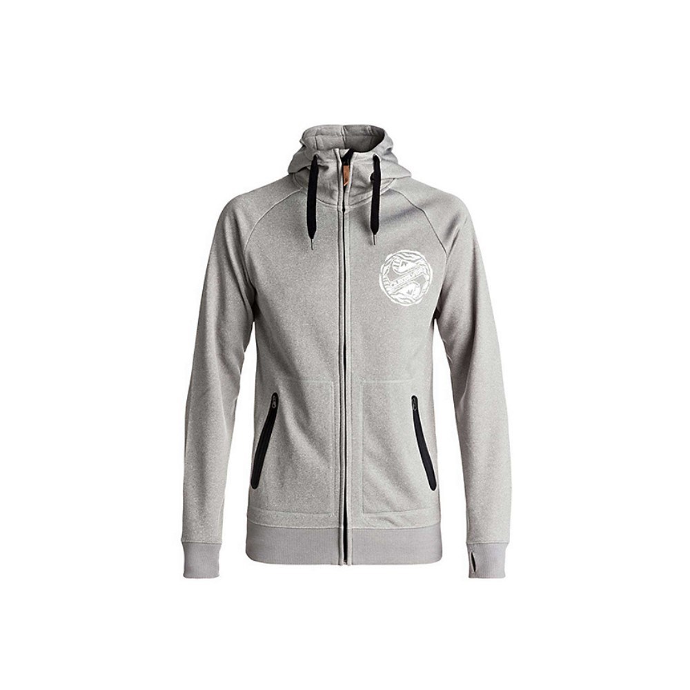 Quiksilver Erkek S-Shirt EQYFT03634 Grey Heather