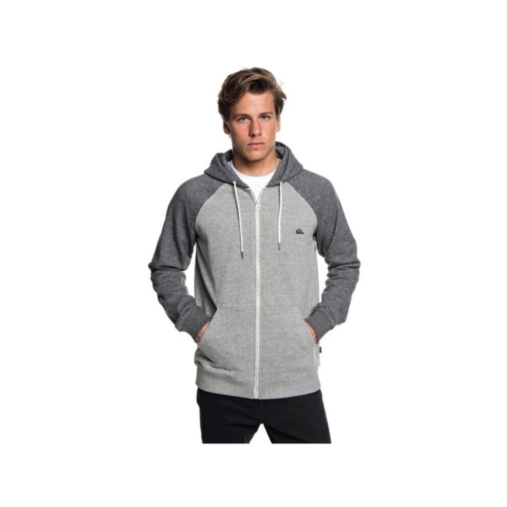 Quiksilver Erkek S-Shirt EQYFT03849 Lıght Grey Heather