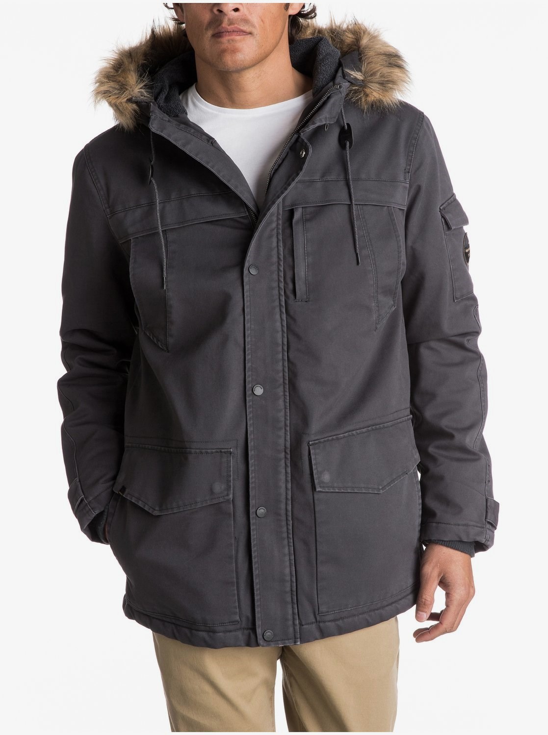 Quiksilver Erkek Ceket EQYJK03352 Phantom