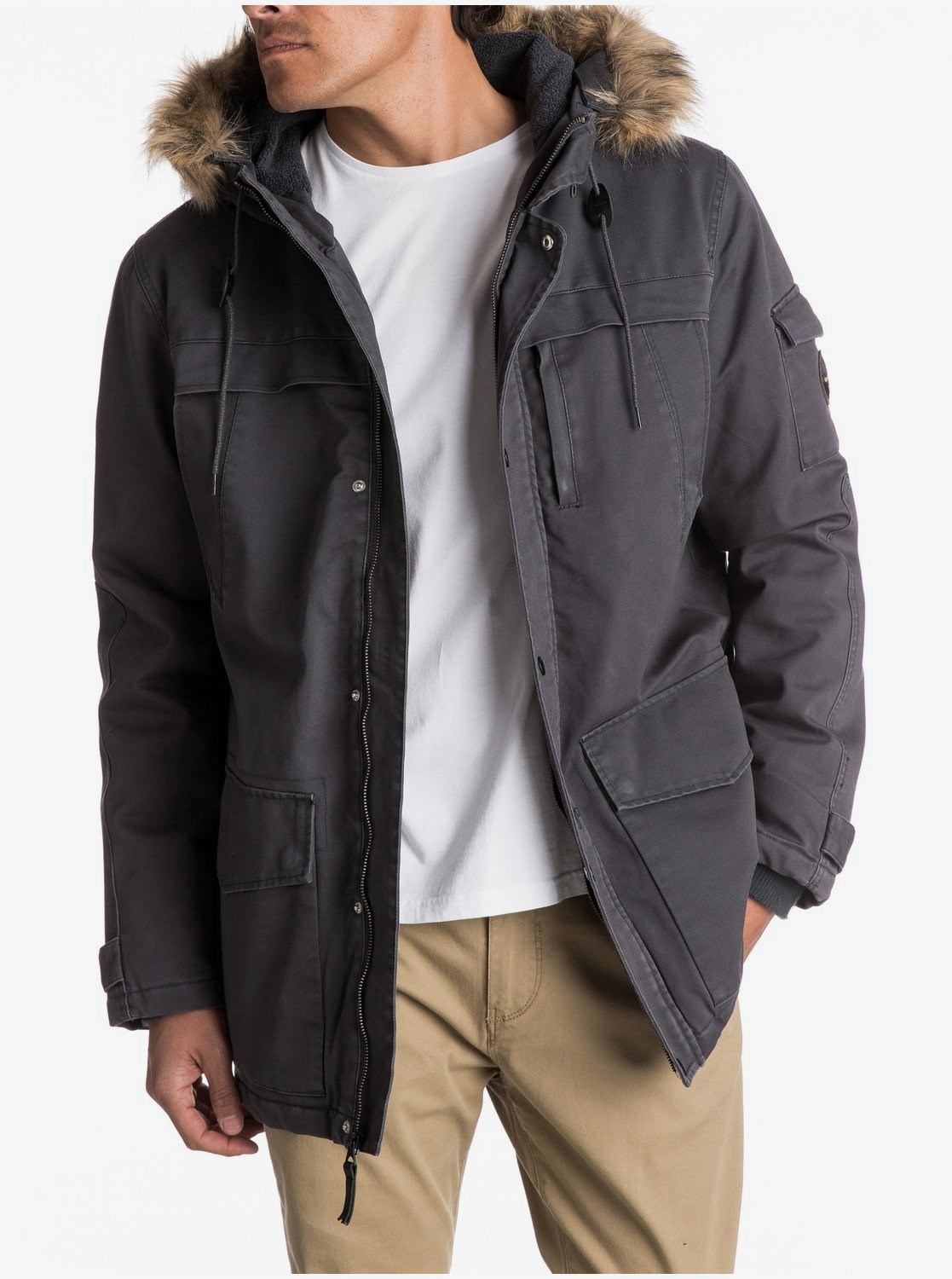 Quiksilver Erkek Ceket EQYJK03352 Phantom