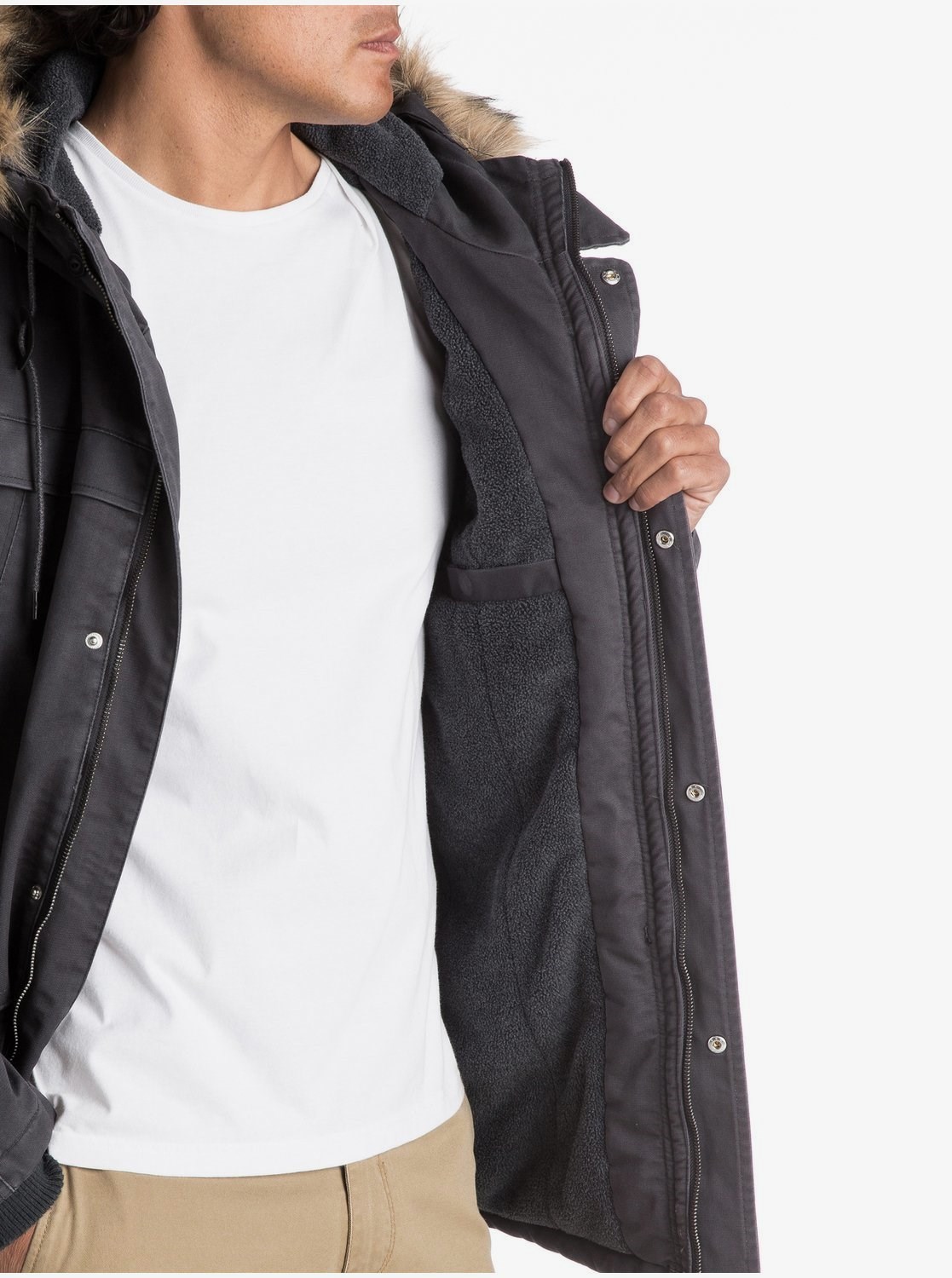 Quiksilver Erkek Ceket EQYJK03352 Phantom
