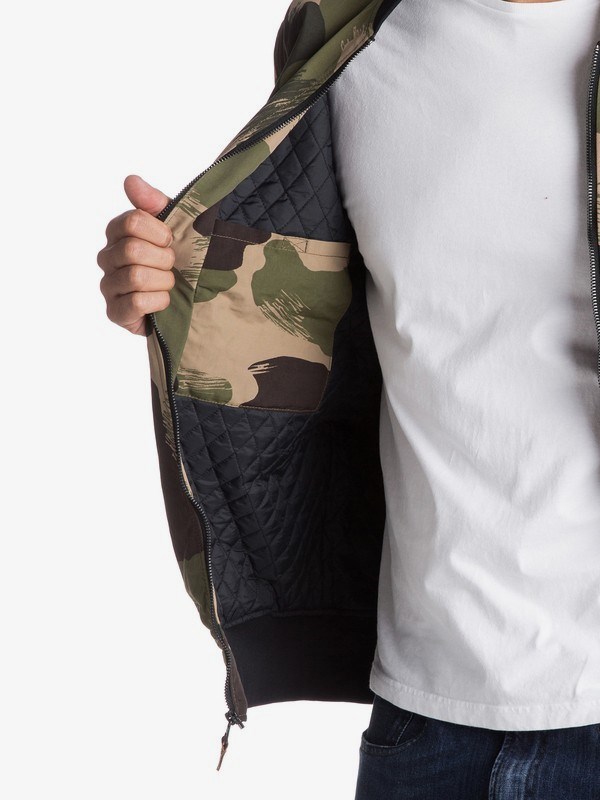 Quiksilver Erkek Ceket EQYJK03359 Scratch Camo Colour