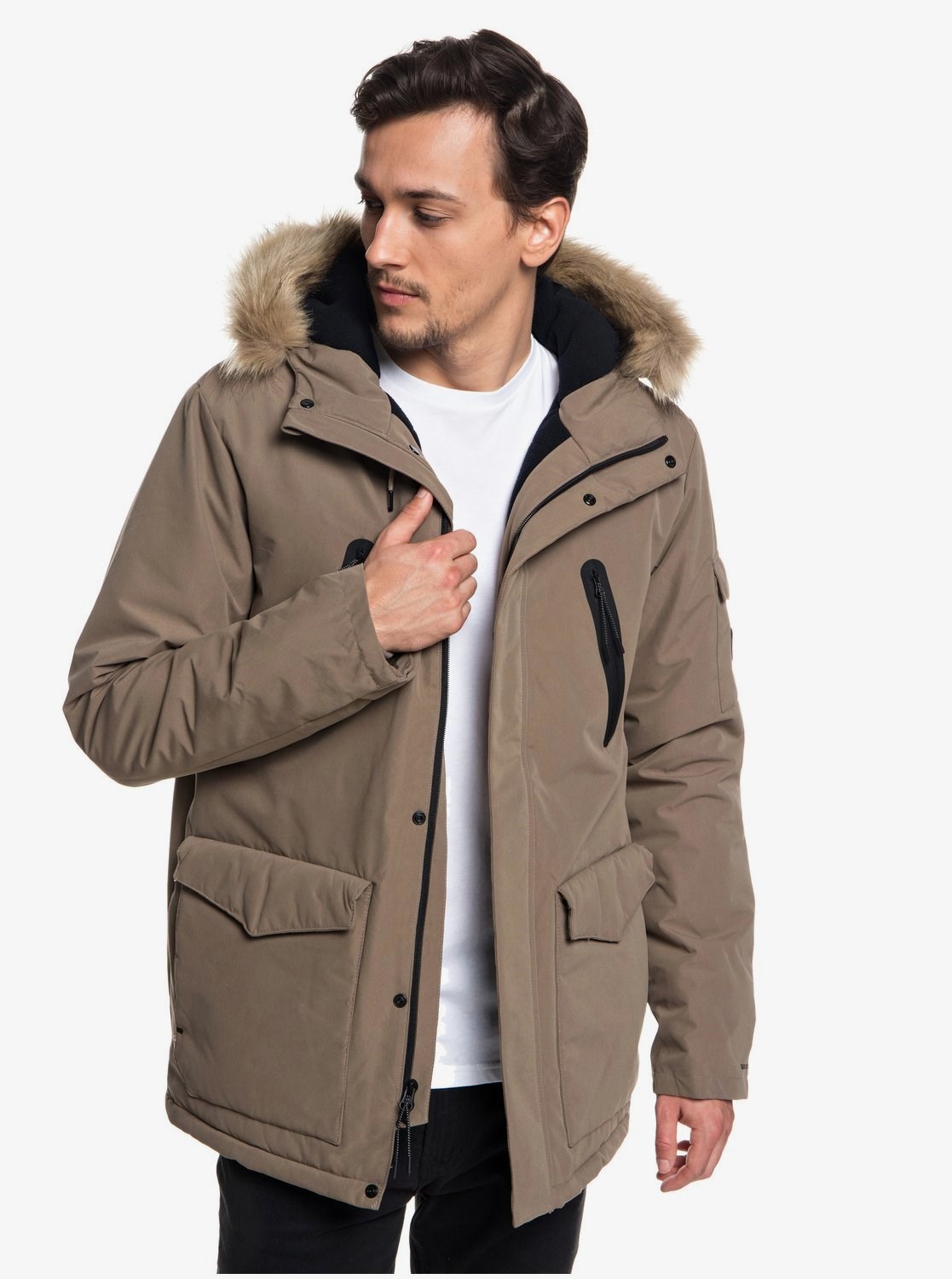 Quiksilver Erkek Ceket EQYJK03437 Falcon