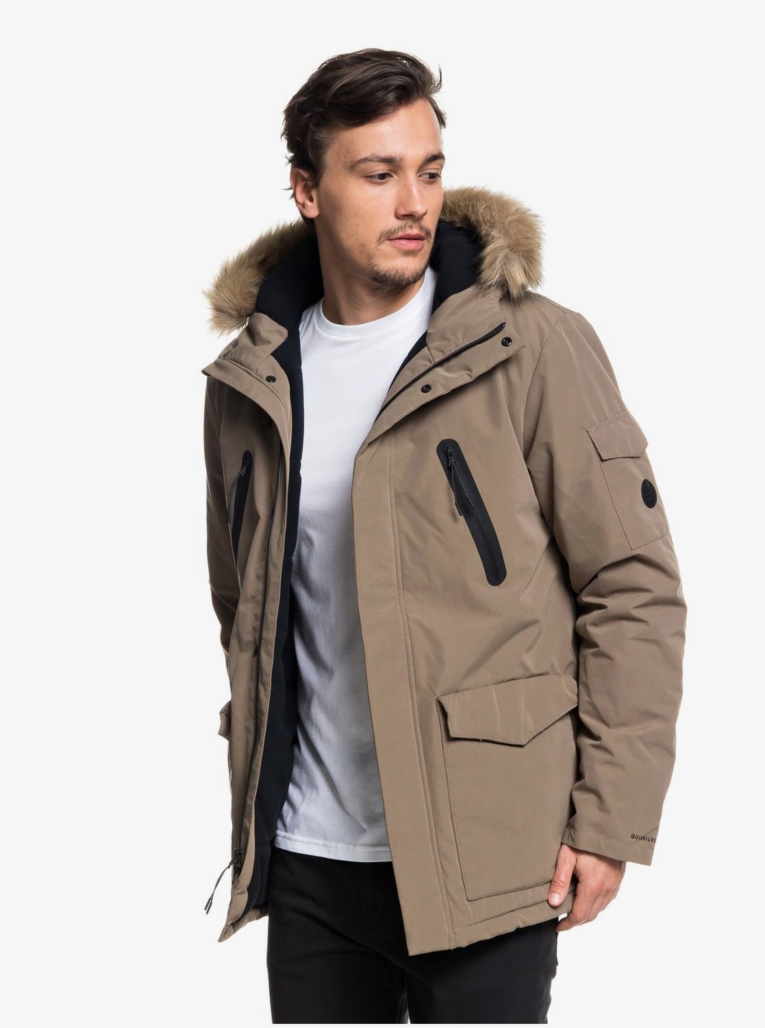 Quiksilver Erkek Ceket EQYJK03437 Falcon