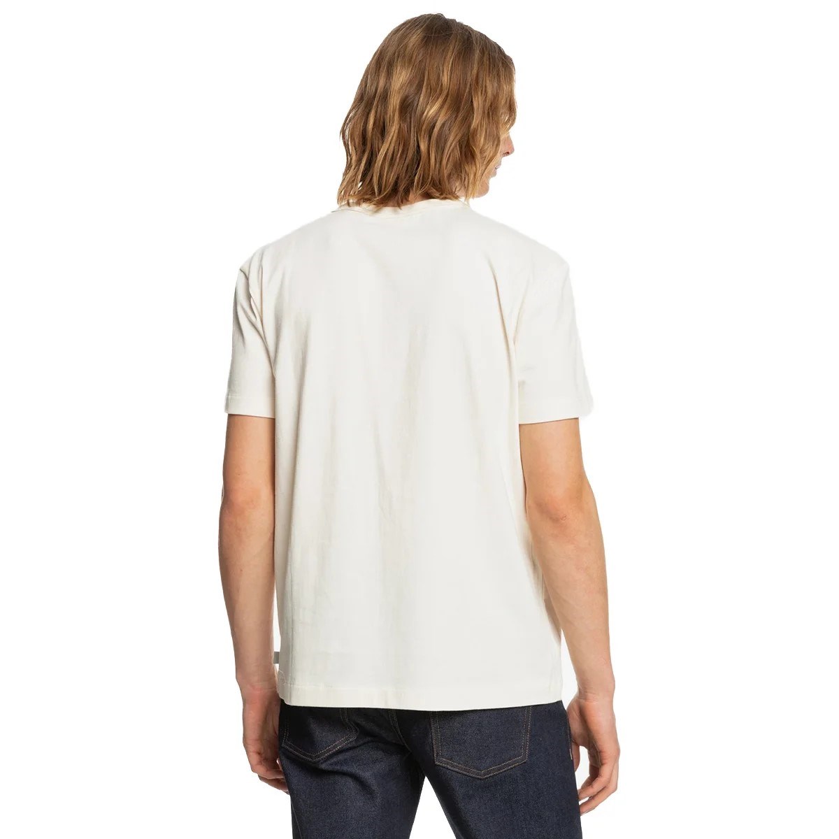 Quiksilver Erkek T-Shirt EQYKT04092 Antıque Whıte