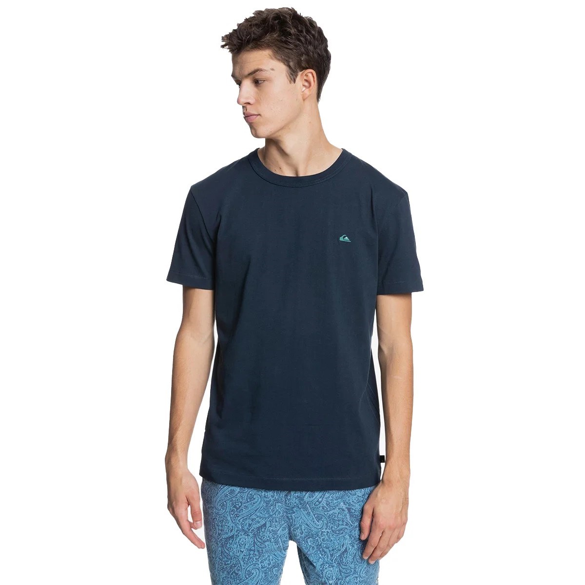 Quiksilver Erkek T-Shirt EQYKT04092 Navy Blazer