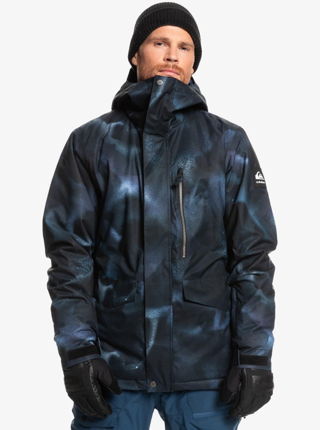 Quiksilver Erkek Mont EQYTJ03338 Insıgnıa Blue Fragment